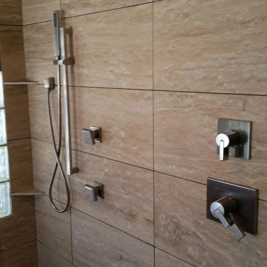 Shower fixture installation for Water Heater Replacement in Centerville